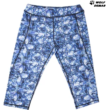 Dámské 3/4 legíny WOLF H2143B modré, vel. S-XXL