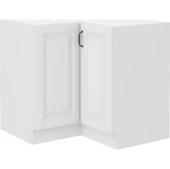 Kuchyňská linka FALCO Rohová kuchyňská skříňka Stipe 90x90 ND 2F BB bílá