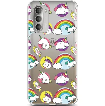 Pouzdro na mobilní telefon Kryt Motorola Moto G51 5G Chunky Unicorns (obal neboli pouzdro na Motorola Moto G51 5G)