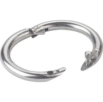 Nosní kruh - rozevírací nerezový 54 mm