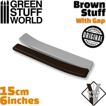 Plastikový model Brown Stuff Tape w/ Gap – dvousložkový epoxidový tmel (15 cm)
