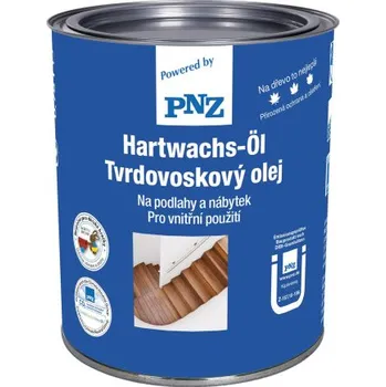 Olej na dřevo PNZ Tvrdovoskový olej - barevný 0,25 L Odstín: Schwarz - černý PNZ 4011289078136