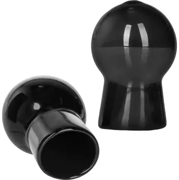 Vakuová pumpa Přísavky na bradavky Nipple Play SILICONE ADVANCED černé