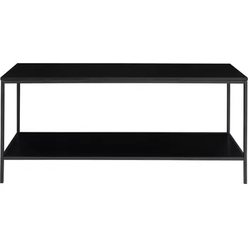 Obývací pokoj Černý TV stolek 36x45 cm Vita - House Nordic ID_1466904