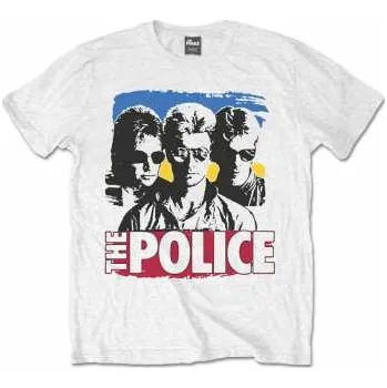 Pánské tričko Merch The Police: Tričko Band Photo Sunglasses L