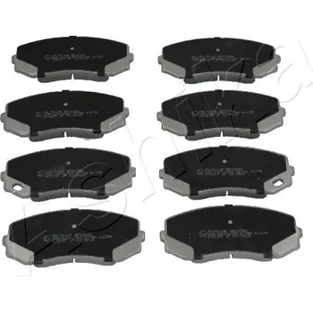 Brzdová destička Sada brzdových destiček, kotoučová brzda ASHIKA 50-05-511