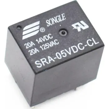 Relé Relé SRA-05VDC-CL, 5V DC/14V DC 20A