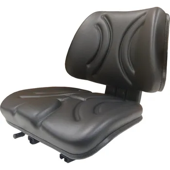 Sedadlo Neodpružená sedačka o šířce 480 mm s pojezdem pro vysokozdvižné vozíky a další stroje