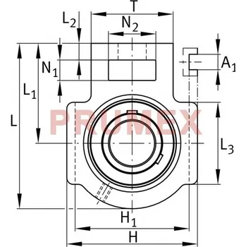 FAG UCT 215-J7 napínací ložisková jednotka