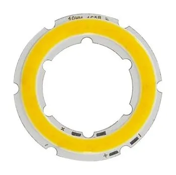 LED páska COB LED Dioda ⌀40mm, 4W, Teplá bílá
