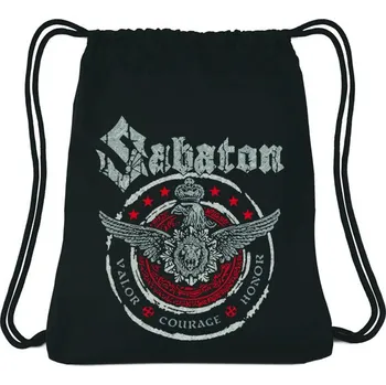 Sportovní vak vak na záda Sabaton - Valor, Courage, Honor