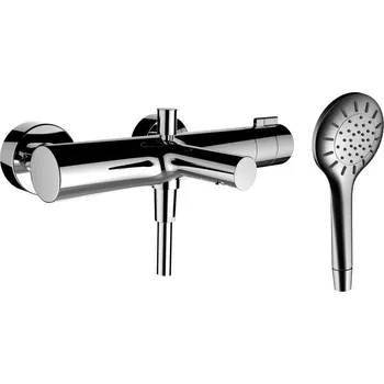 Vodovodní baterie Laufen Twinplus vanová nástěnná termostatická baterie, chrom HF905461100600