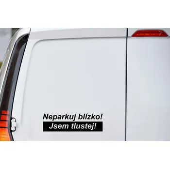 Samolepící dekorace Lepy.cz Samolepka na auto Neparkuj blízko Velikost (šířka x výška): 17x5cm, Barevná varianta: Karafiátová růžová