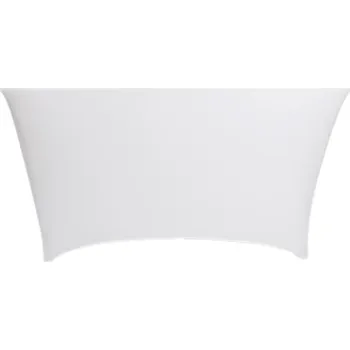 Napínací potah Elastický potah ULTRA na stůl 122 x 76 cm Barva: bílá