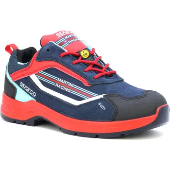 Pracovní obuv SPARCO Martini Racing Sanremo S3 ESD modrá pánská pracovní obuv 47