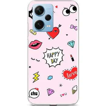Pouzdro na mobilní telefon Kryt Xiaomi Redmi Note 12 Pro+ 5G Happy Day (obal neboli pouzdro na Xiaomi Redmi Note 12 Pro+ 5G)