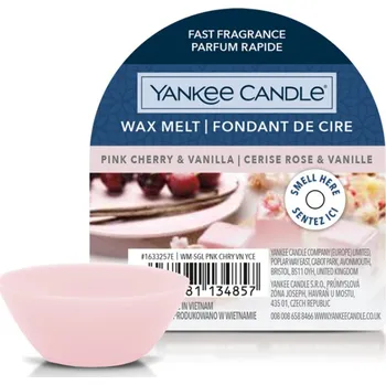 vonný vosk Vonný vosk - PINK CHERRY & VANILLA - Yankee Candle (Vonný vosk do aromalampy - PINK CHERRY & VANILLA - Yankee Candle)