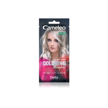 Delia Cosmetics Cameleo Coloring Shampoo 40 ml, 10.1 Silver Blonde
