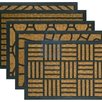 Rohožka Rohožka CRISS CROSS, SPOKAR půlkruh 400 x 600 mm, balení 1 ks