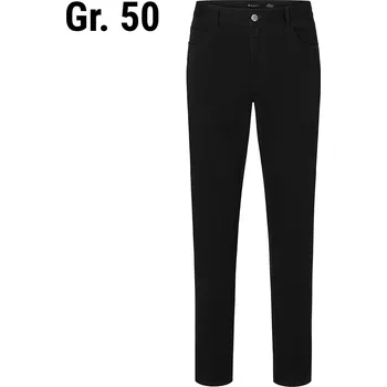 Pánské kalhoty G.Gastro KARLOWSKY | Men’s 5‑Pocket Work Trousers Classic‑Stretch – Black - Size 50 - Organic Cotton
