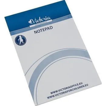 Blok Poznámkový blok, A4, linkovaný, 50 stránek, VICTORIA