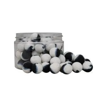 Boilies Starbaits Fluoro-Lite 2 Tone Pop-Ups 14mm 60gr bílo/černá