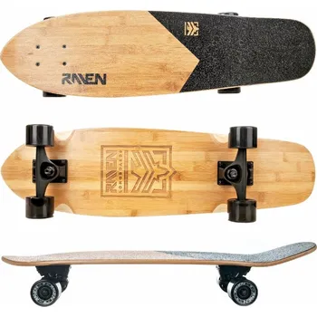 Longboard Longboard RAVEN Trevix natural bamboo 72cm surfskate