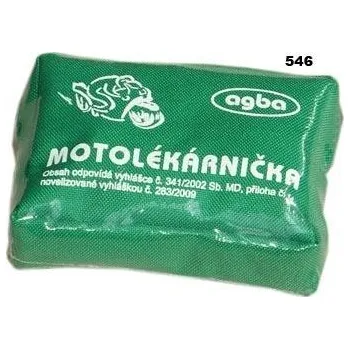 Autolékárnička lékárnička pro motocykly textilní brašna AGBA MDR2017/745
