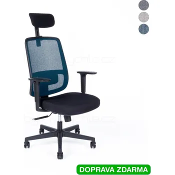 Nábytek Židle Canto s podhlavníkem Modrá