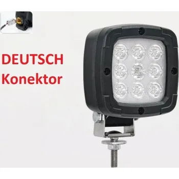 Přídavný světlomet Světlomet LED 15W pracovní FT-036 1800lm 12-36V deutsch konektor