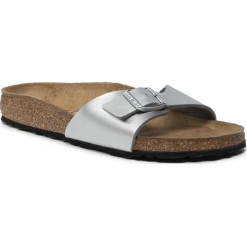 Dámské pantofle Birkenstock Madrid 0040413 stříbrné