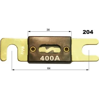 Autopojistky pojistka ANL 80A kontakty 90st.