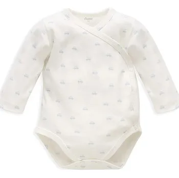 Kojenecký body PINOKIO Body zavinovací Lovely Day BabyBlue AUTÍČKA - 56