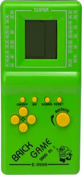 Cestovní hra Elektronická hra Tetris 9999v1 zelená