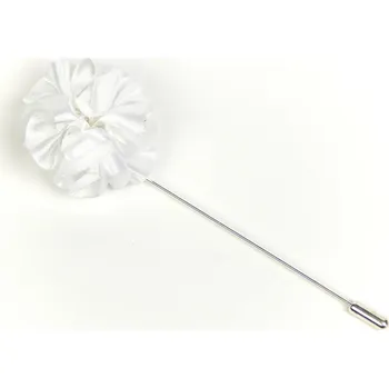 Pánské sako HEDVA ČESKÝ BROKÁT Jehlice do saka PESh satén karafiát bílá