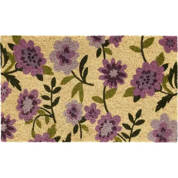 Rohožka Vopi Rohožka 147 Ruco print 644 flowers purple