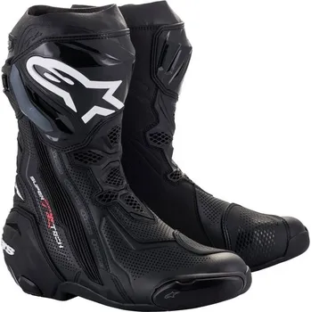Moto obuv Boty supertech r vented, alpinestars (černá, vel. 46)