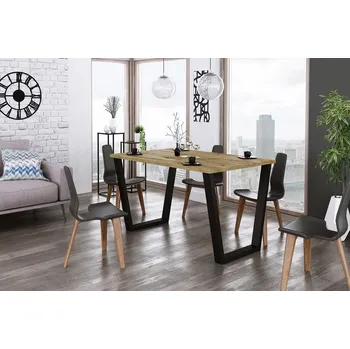 Jídelní stůl Jídelní stůl CEZAR dub artisan 185 x 67 cm