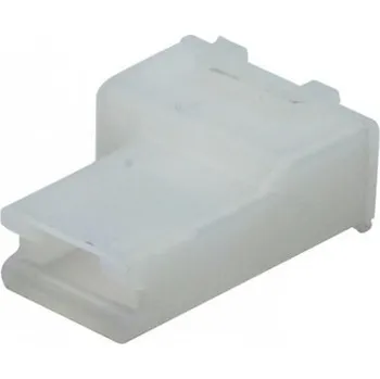 Auto elektroinstalace izolační kryt úhlové dutinky 6,3mm bílý