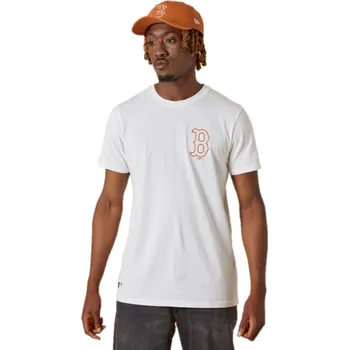Pánské tričko Pánské tričko s krátkým rukávem New Era MLB LEAGUE ESSENTIAL TEE BOSTON RED SOX bílé 13083959 - L | UK 8,5 | US 11