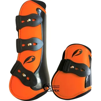 Koňské kamaše Sada šlachovky a strouhavky Norton -COMPETITION- - Oranžová - Full