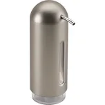 Plastový dávkovač mýdla ve stříbrné barvě 350 ml Penguin – Umbra ID_1534068