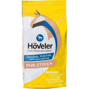 Pamlsky PUR stixx Höveler + banán, 1 kg