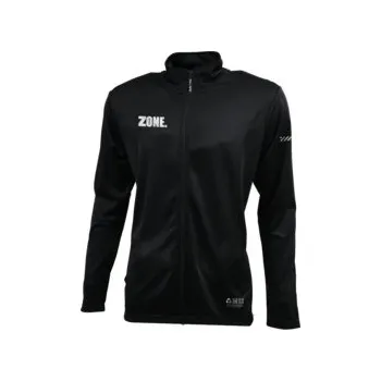 Pánská softshellová bunda Zone floorball Tracksuit jacket FANTASTIC black Bunda M, černá