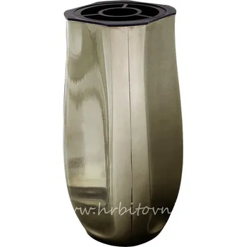 Smuteční dekorace Hřbitovní váza černé zlato 02m3