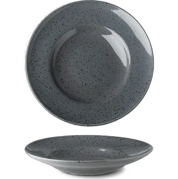 Talíř Lilien | Talíř hluboký, tmavě šedý, 29,5 cm, Lifestyle