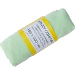 Prostěradlo JERSEY COMFORT, 180 x 200 x 22 cm, zelené, s gumou, 180g/m2, 100% bavlna