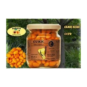 Návnadová surovina CUKK Nakládaná kukuřice 125gr Meruňka