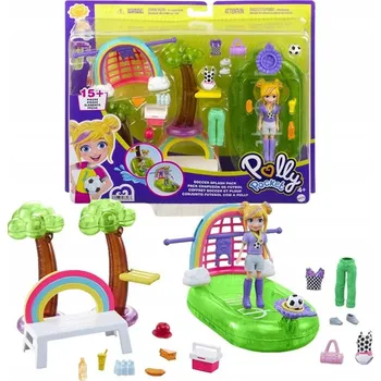 Mattel Polly Pocket - Fotbalový set ve vodě (HDW61)