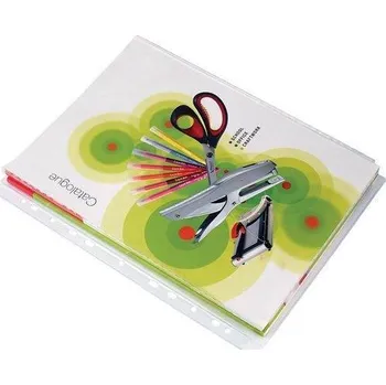 Obal na katalogy, transparentní, A4, 150 micron, 20 mm, VICTORIA